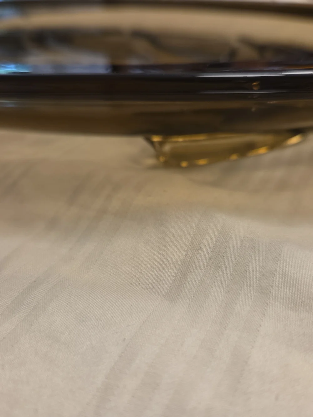 Pyrex 815 Amber Brown Oval Glass Meat Serving Platter 14.5